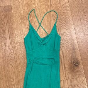 Zara green dress